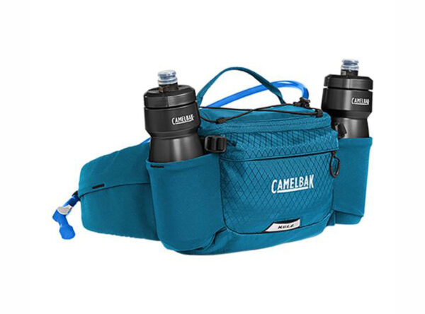 macardi M.U.L.E. Hüfttasche mit Trinkblase – 1,5L Trinksystem, Moroccan Blue