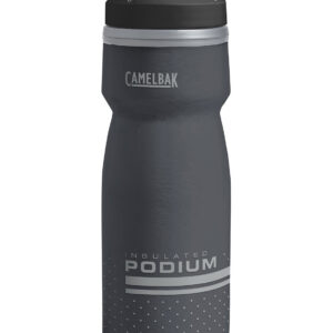 macardi Isolierte Sport-Trinkflasche – 620ml Podium-Style Fahrradflasche, Schwarz