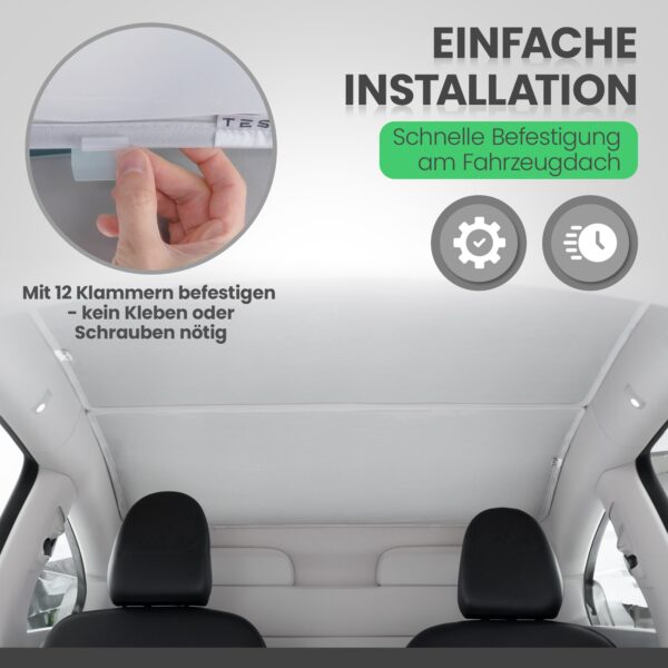 macardi Model Y Juniper Sonnenschutz – UV Schutz & Hitzeschutz für Tesla Innenraum - Image 2
