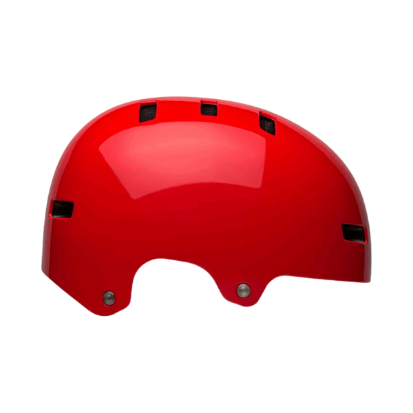 macardi BMX Helm – Gloss Crimson, Leicht und Belüftet